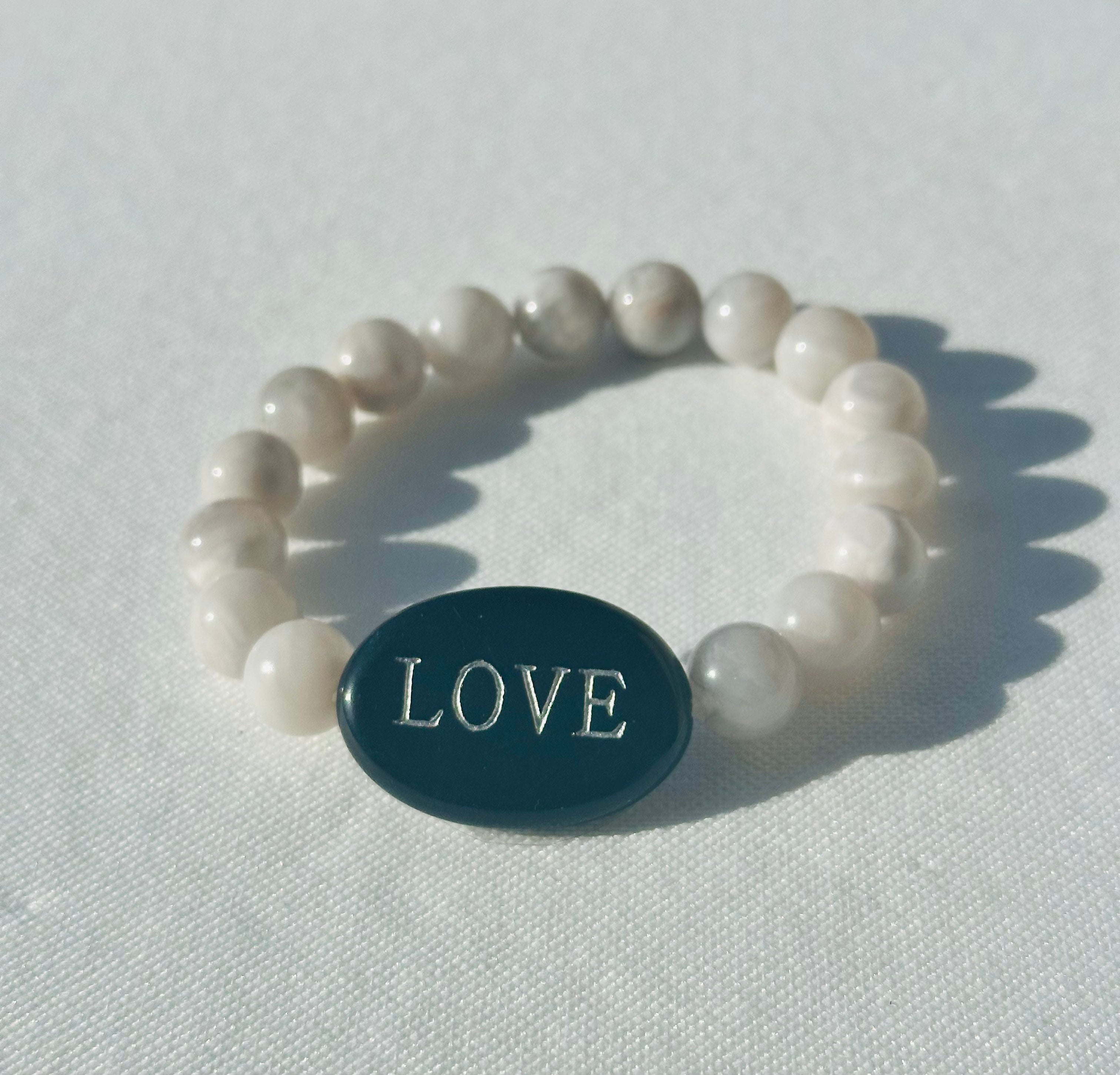 DAY & NIGHT (Howlite and Obsidian) 2-Piece Bundle