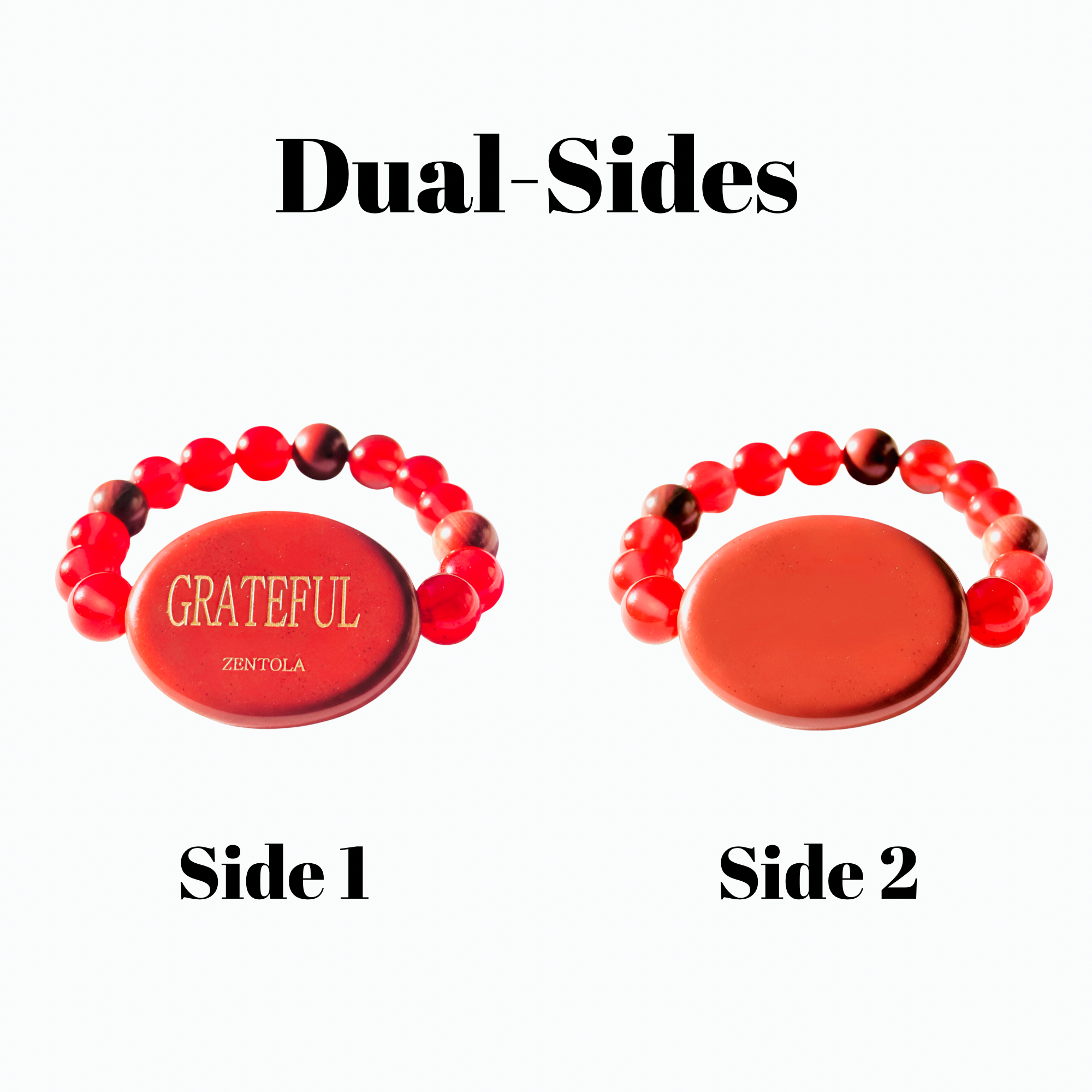 CHERRY GLOW (Red Jasper w/ Red Agate)