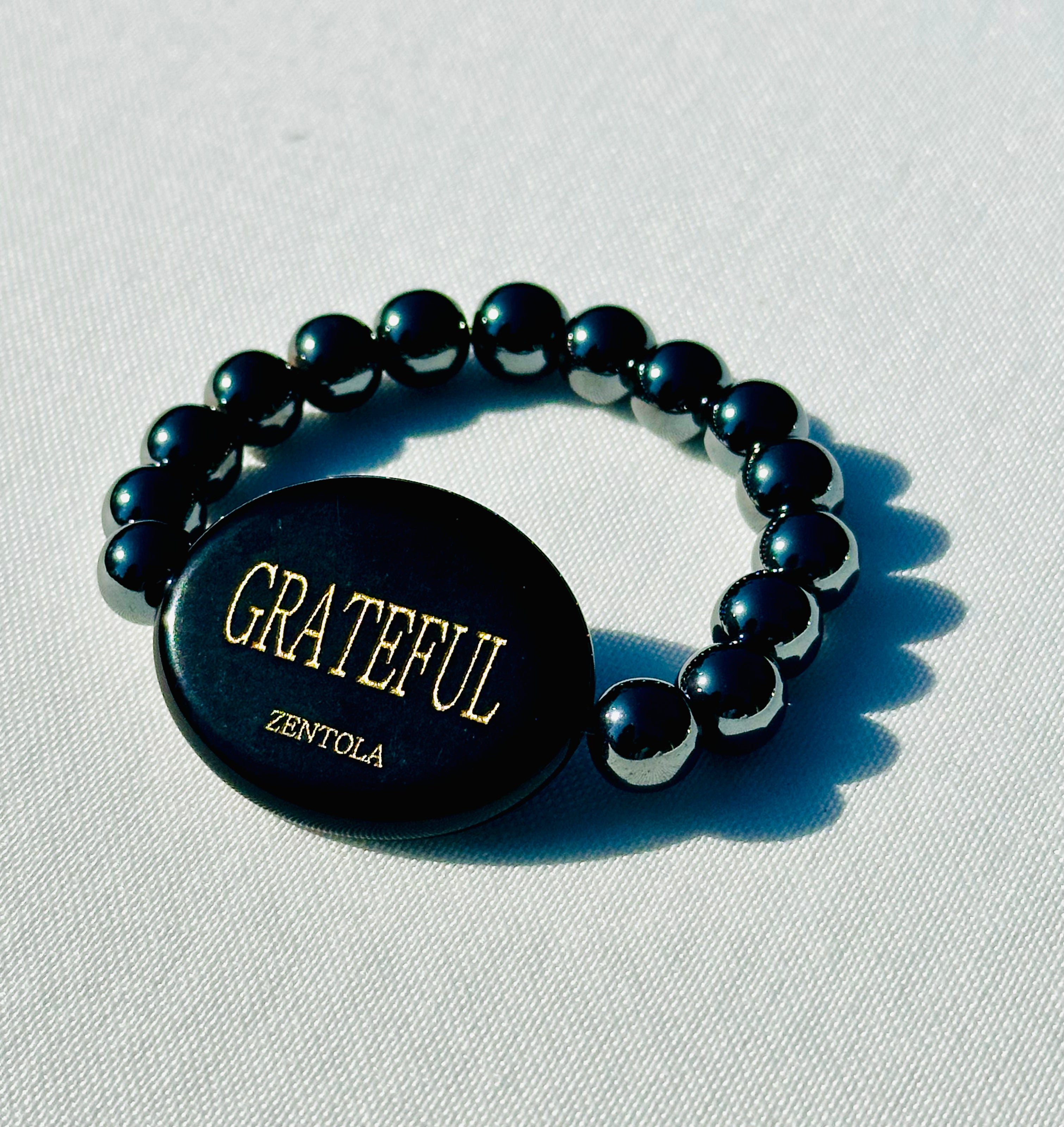 ZEN TITAN (Black Obsidian w/ Hematite)
