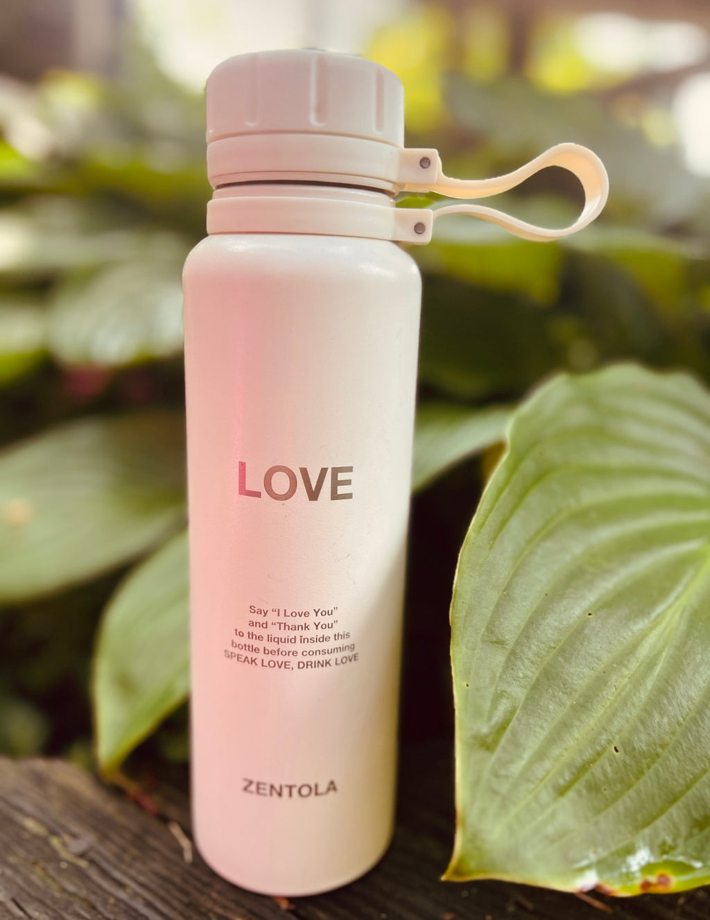 ZEN LOVE Water Bottle & Tea Infuser