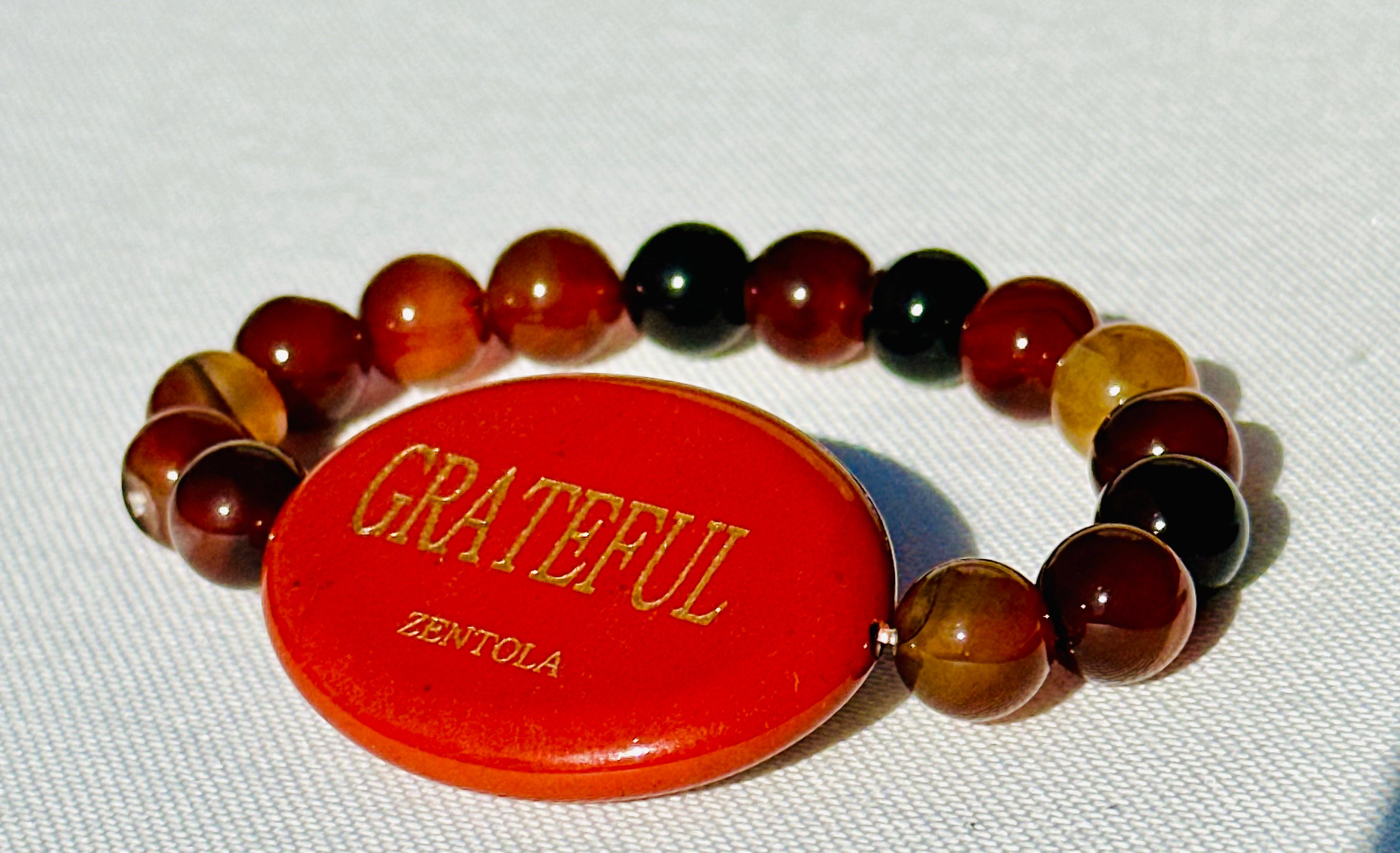 JASPER BERRY "Classic" (Red Jasper w/ Dream Agate)