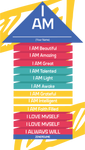 "I AM Pledge" Affirmation Wall Gem